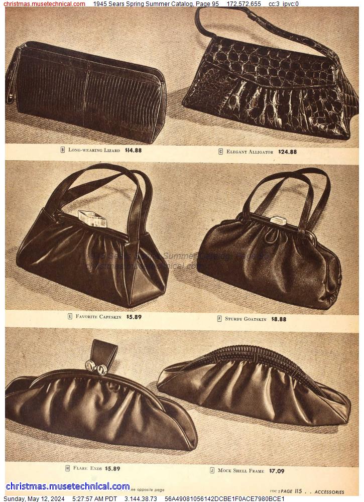 1945 Sears Spring Summer Catalog, Page 95
