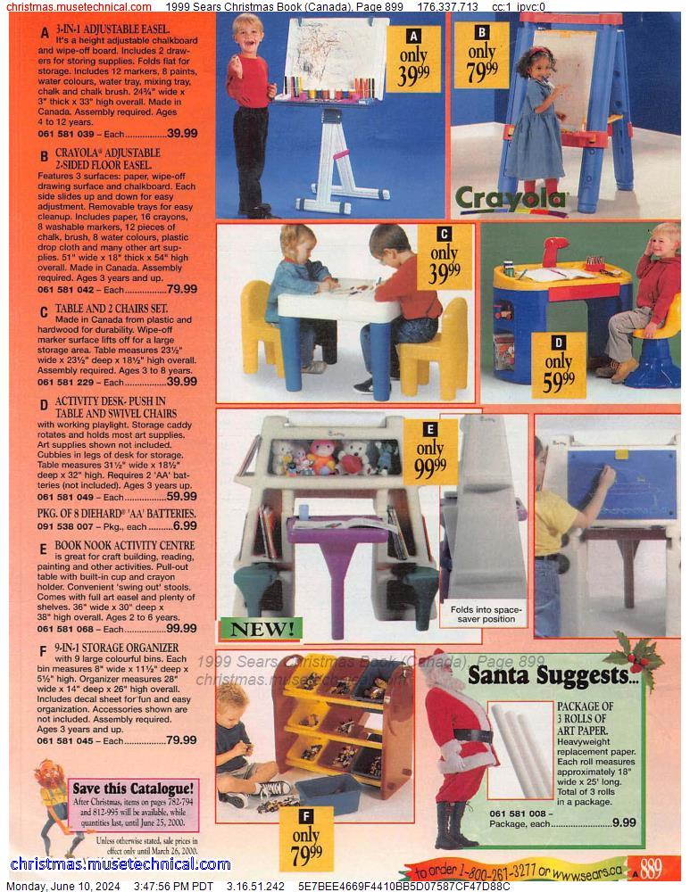 1999 Sears Christmas Book (Canada), Page 899