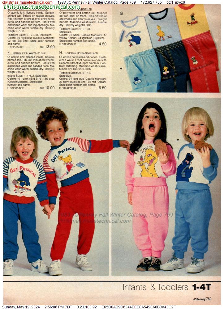 1983 JCPenney Fall Winter Catalog, Page 769