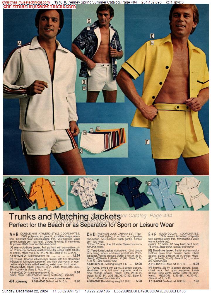 1976 JCPenney Spring Summer Catalog, Page 494