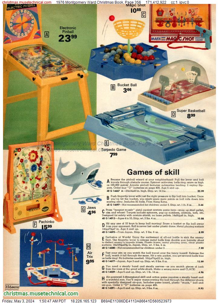 1976 Montgomery Ward Christmas Book, Page 356