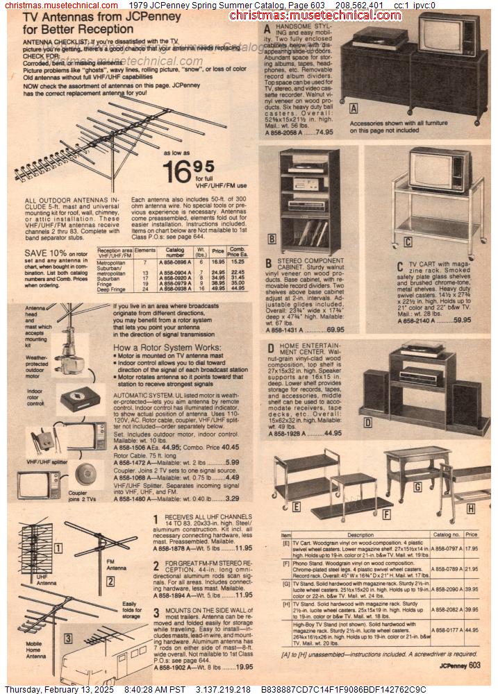 1979 JCPenney Spring Summer Catalog, Page 603