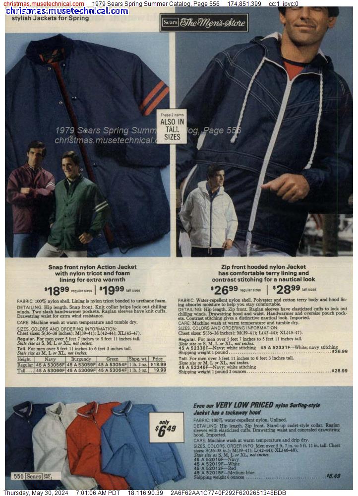 1979 Sears Spring Summer Catalog, Page 556