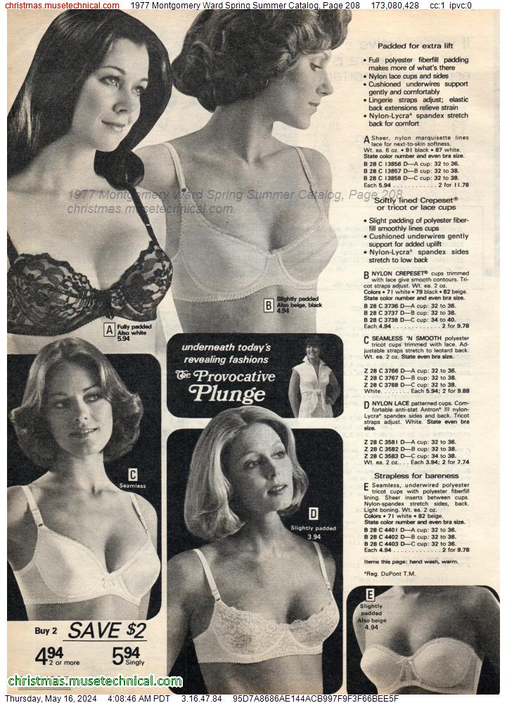 1977 Montgomery Ward Spring Summer Catalog, Page 208