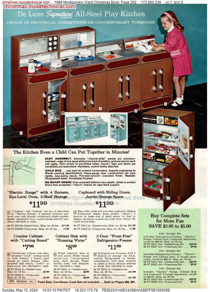 1966 Montgomery Ward Christmas Book, Page 262