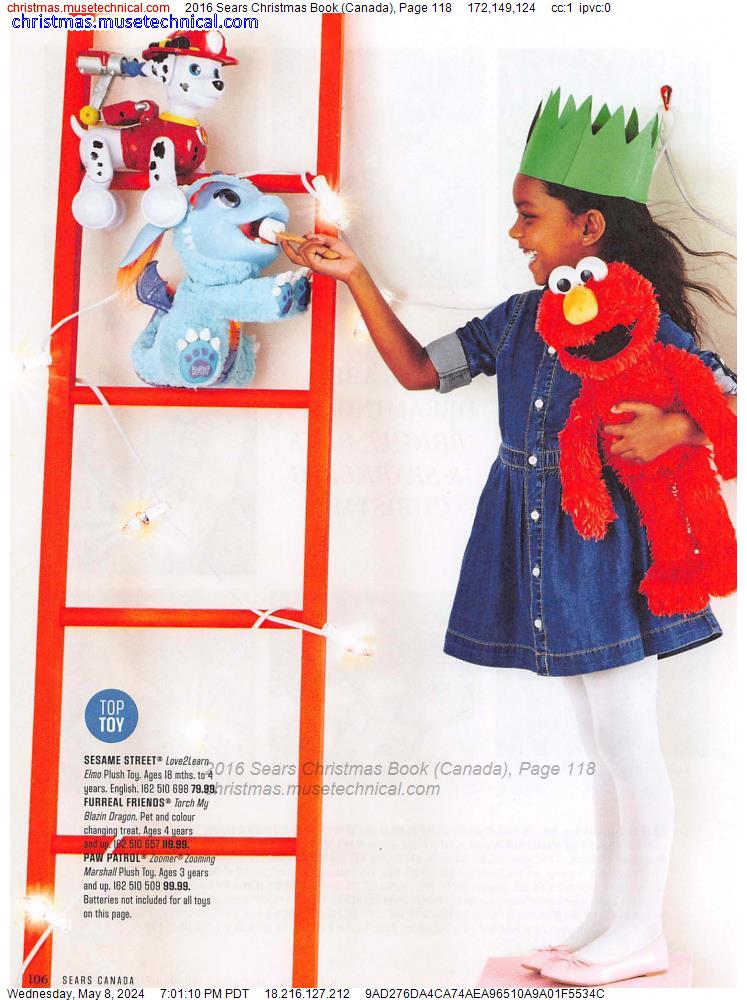 2016 Sears Christmas Book (Canada), Page 118