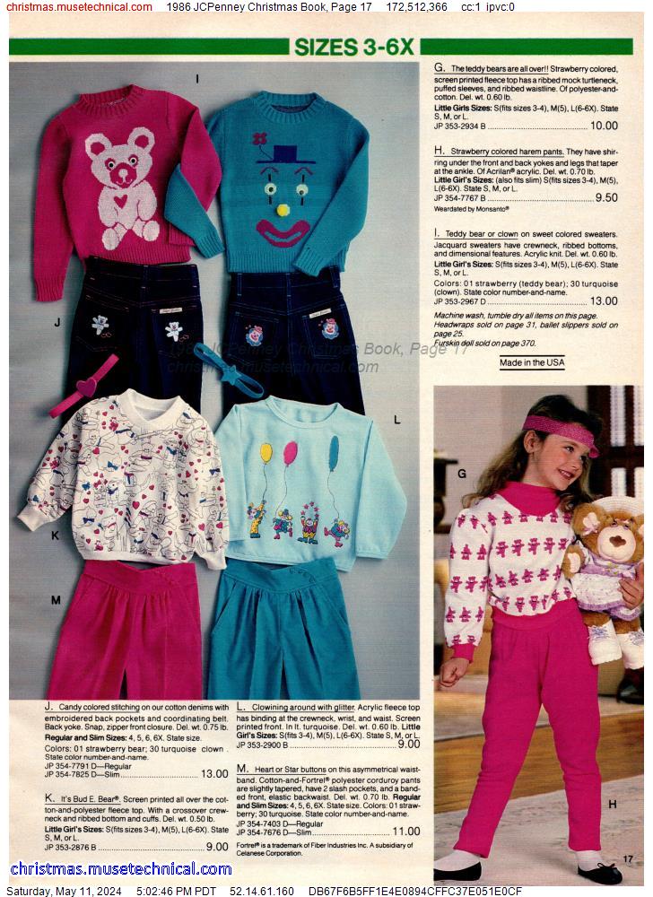 1986 JCPenney Christmas Book, Page 17