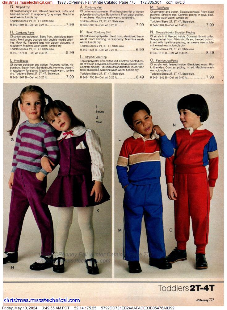1983 JCPenney Fall Winter Catalog, Page 775