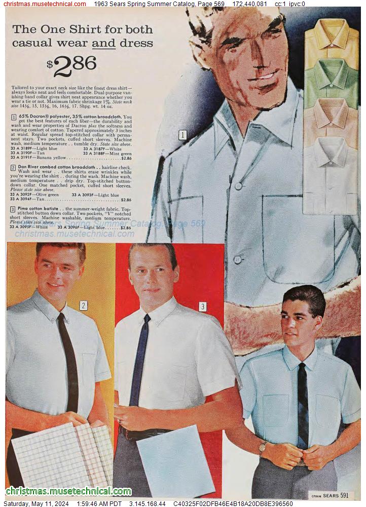 1963 Sears Spring Summer Catalog, Page 569