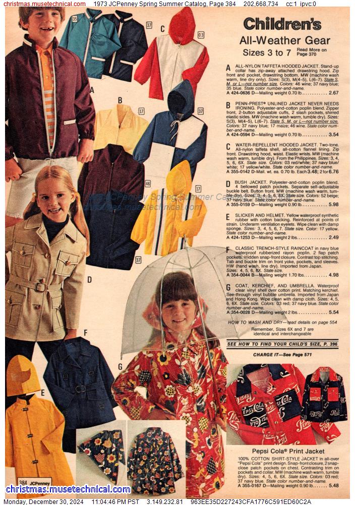 1973 JCPenney Spring Summer Catalog, Page 384