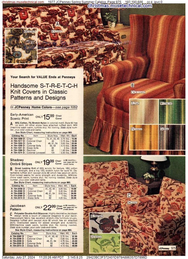 1977 JCPenney Spring Summer Catalog, Page 975