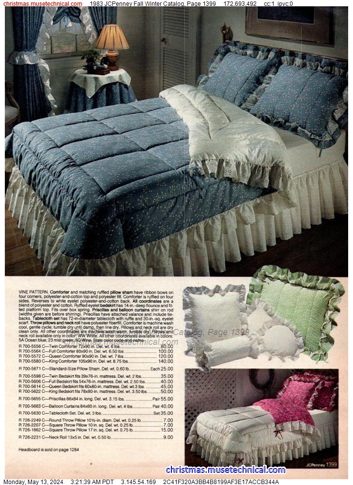 1983 JCPenney Fall Winter Catalog, Page 1399