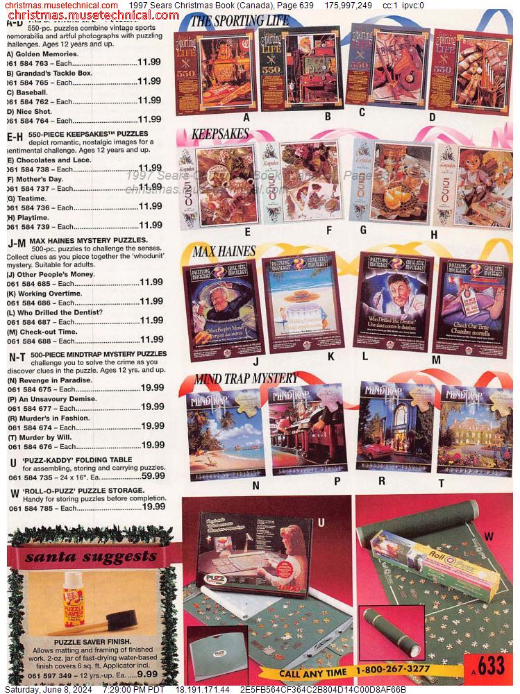 1997 Sears Christmas Book (Canada), Page 639