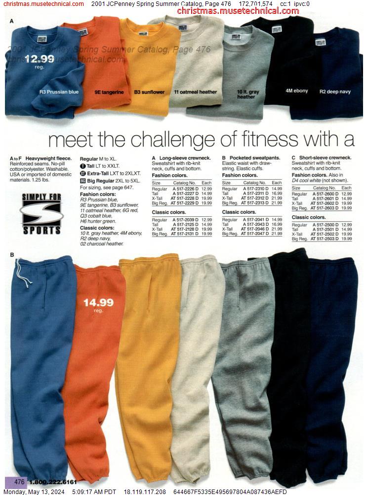 2001 JCPenney Spring Summer Catalog, Page 476