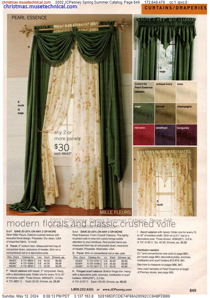 2002 JCPenney Spring Summer Catalog, Page 849