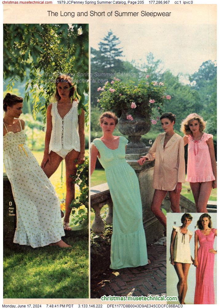 1979 JCPenney Spring Summer Catalog, Page 205