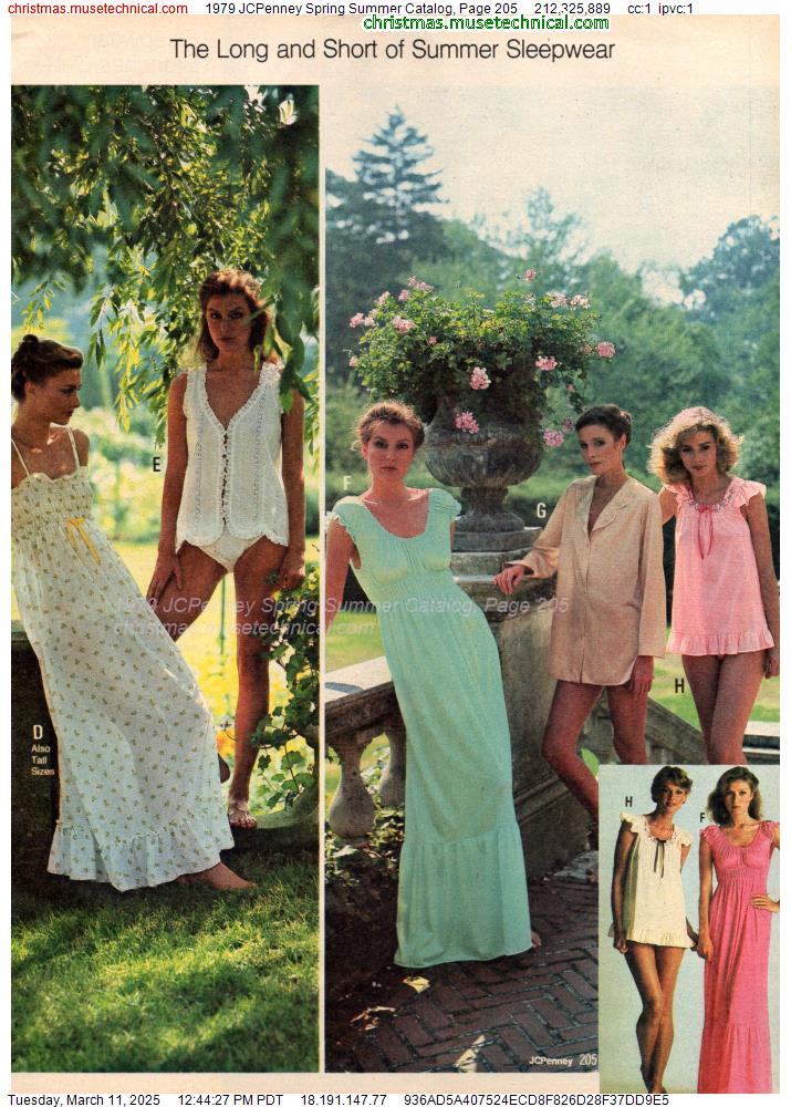 1979 JCPenney Spring Summer Catalog, Page 205