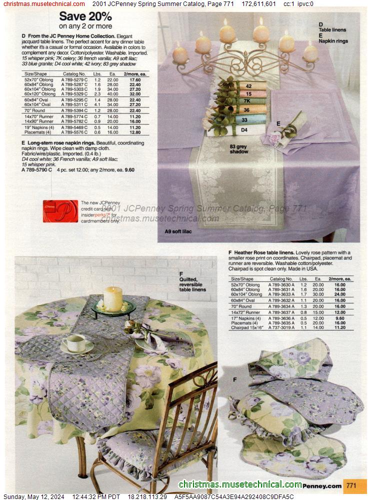 2001 JCPenney Spring Summer Catalog, Page 771
