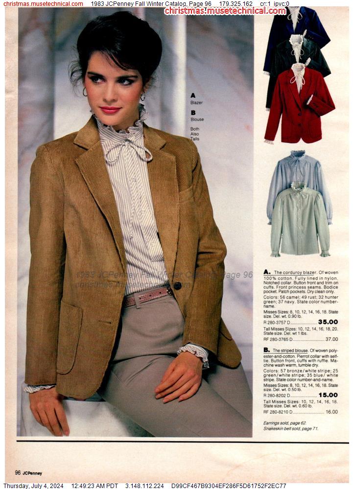 1983 JCPenney Fall Winter Catalog, Page 96