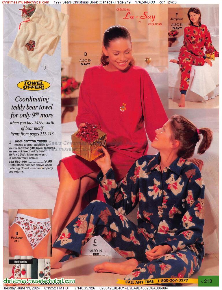 1997 Sears Christmas Book (Canada), Page 219