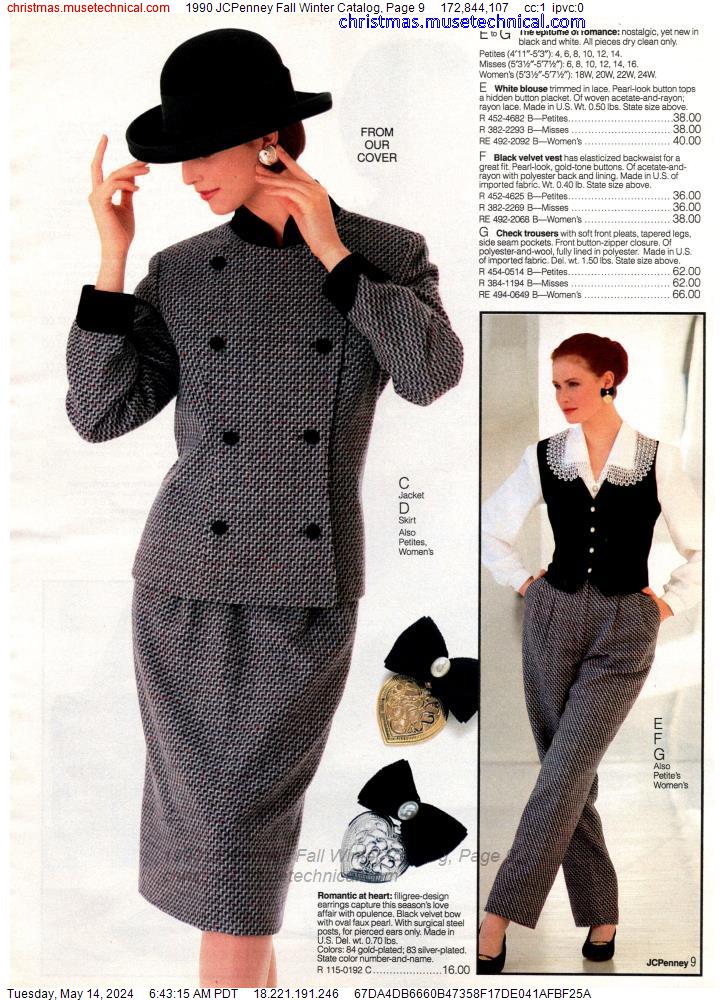 1990 JCPenney Fall Winter Catalog, Page 9