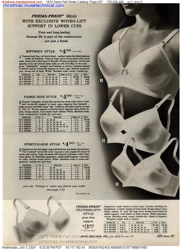 1972 Sears Fall Winter Catalog, Page 207