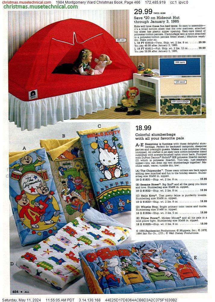 1984 Montgomery Ward Christmas Book, Page 466