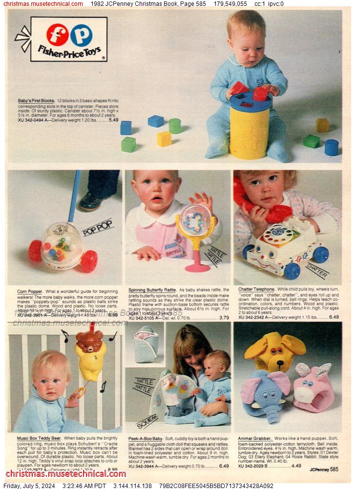 1982 JCPenney Christmas Book, Page 585