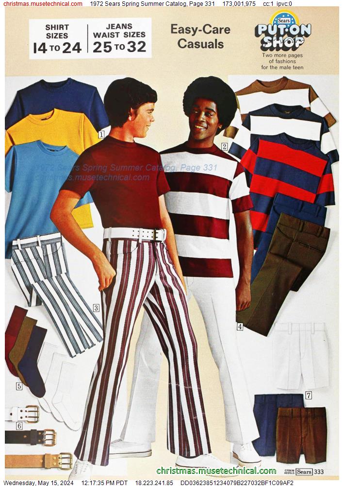 1972 Sears Spring Summer Catalog, Page 331