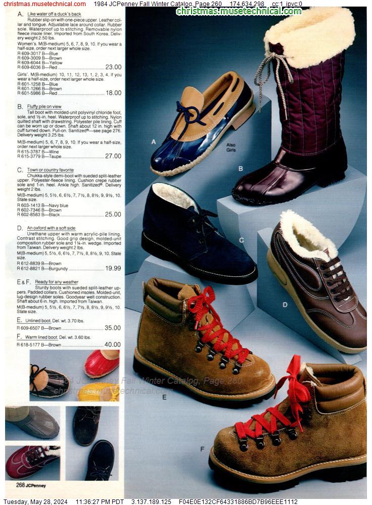 1984 JCPenney Fall Winter Catalog, Page 260