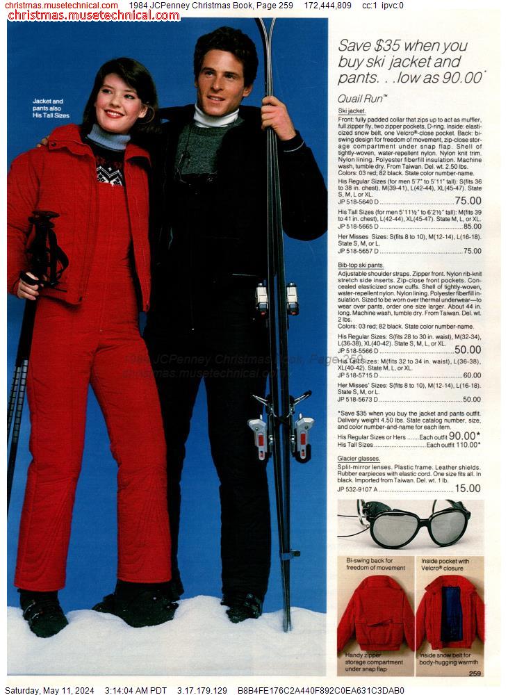 1984 JCPenney Christmas Book, Page 259