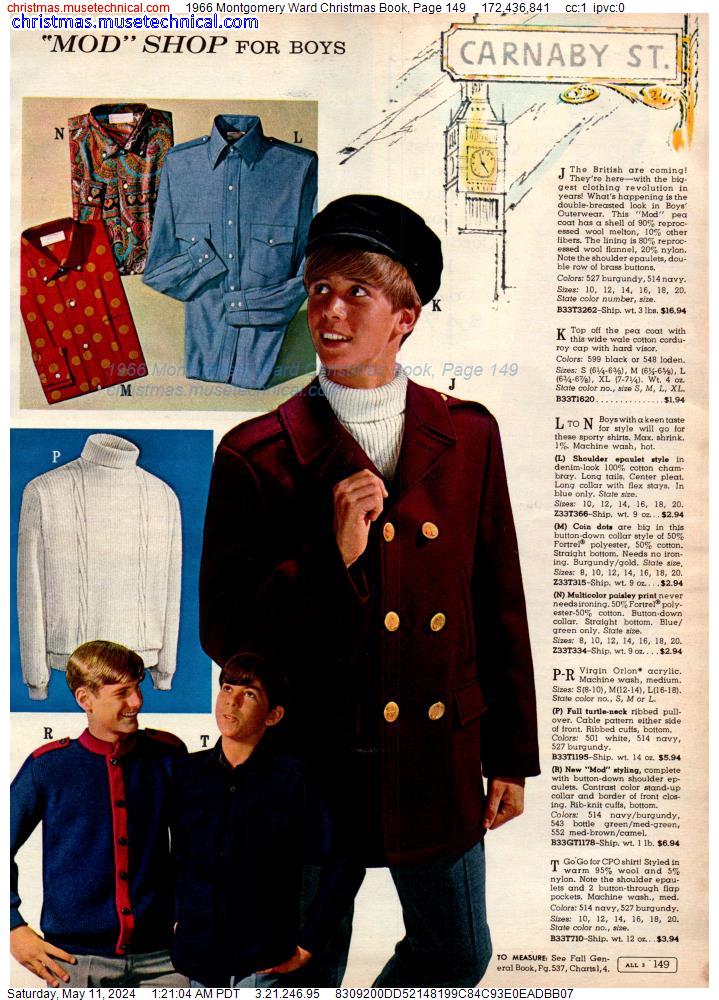 1966 Montgomery Ward Christmas Book, Page 149