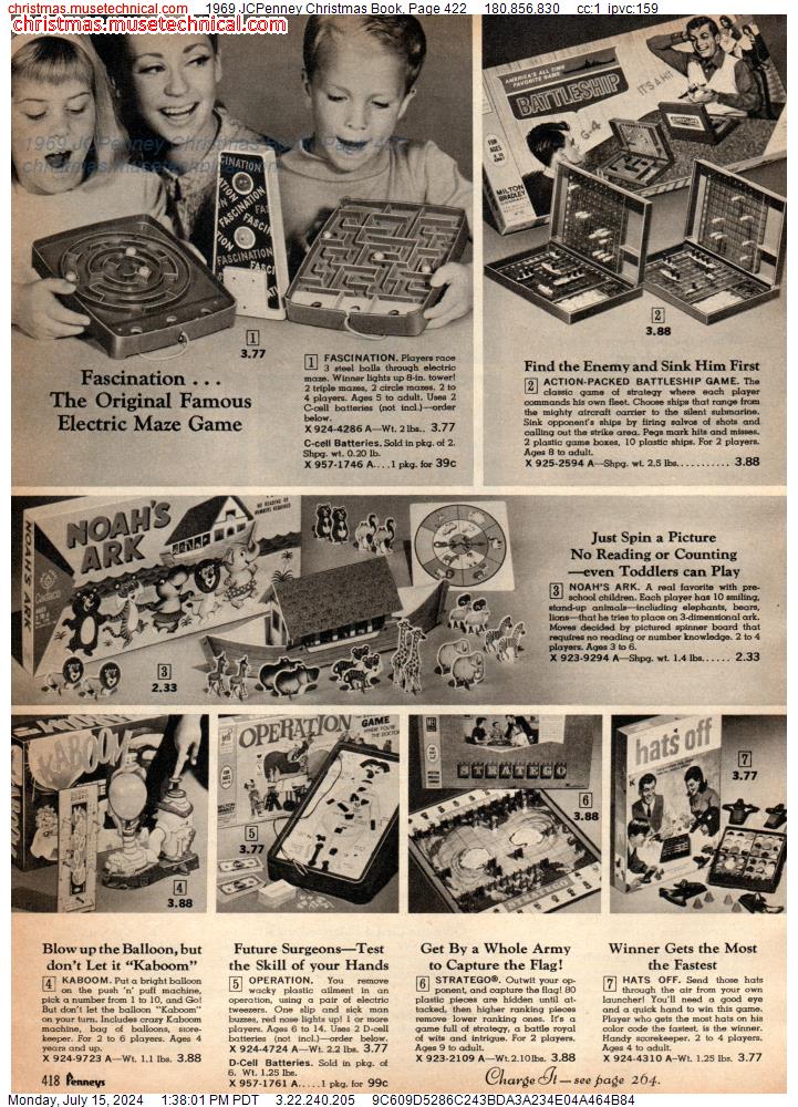 1969 JCPenney Christmas Book, Page 422