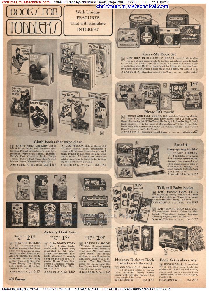1968 JCPenney Christmas Book, Page 298