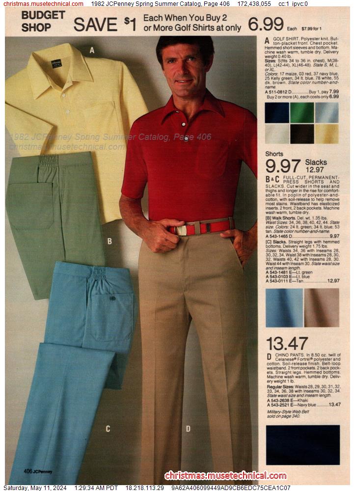 1982 JCPenney Spring Summer Catalog, Page 406