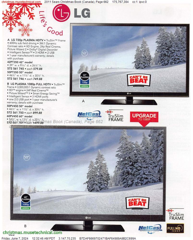 2011 Sears Christmas Book (Canada), Page 662