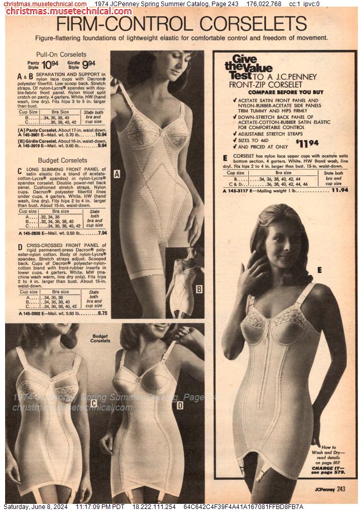1974 JCPenney Spring Summer Catalog, Page 243