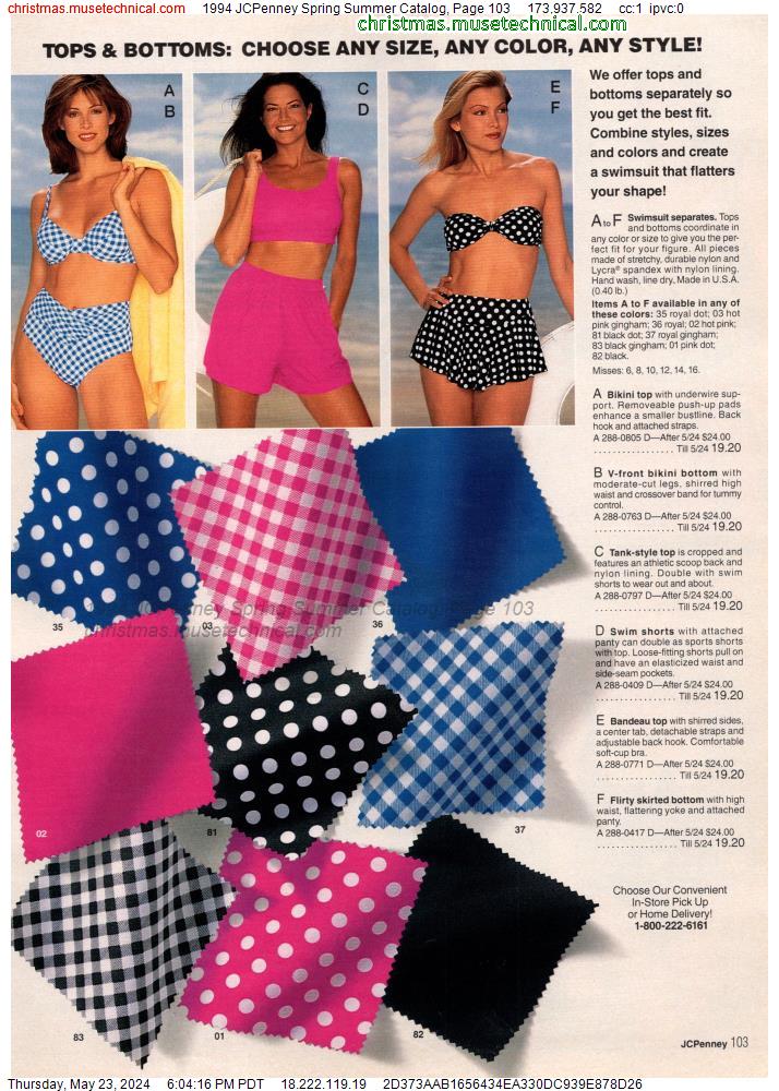 1994 JCPenney Spring Summer Catalog, Page 103