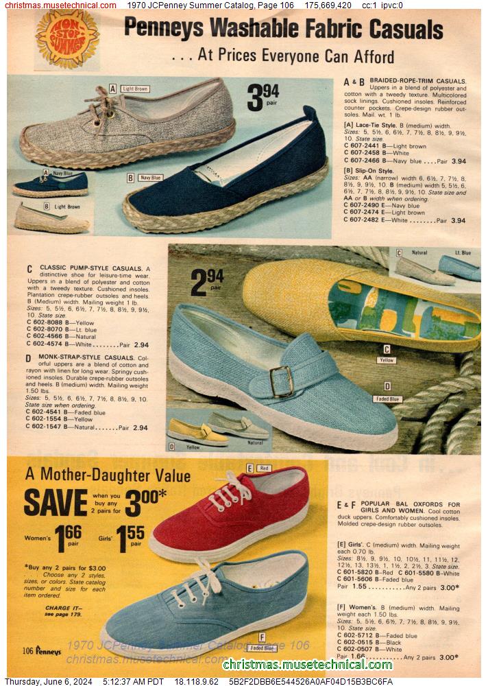 1970 JCPenney Summer Catalog, Page 106