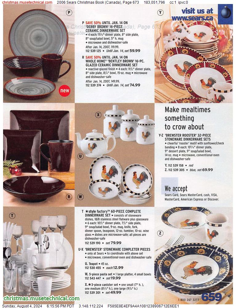 2006 Sears Christmas Book (Canada), Page 673