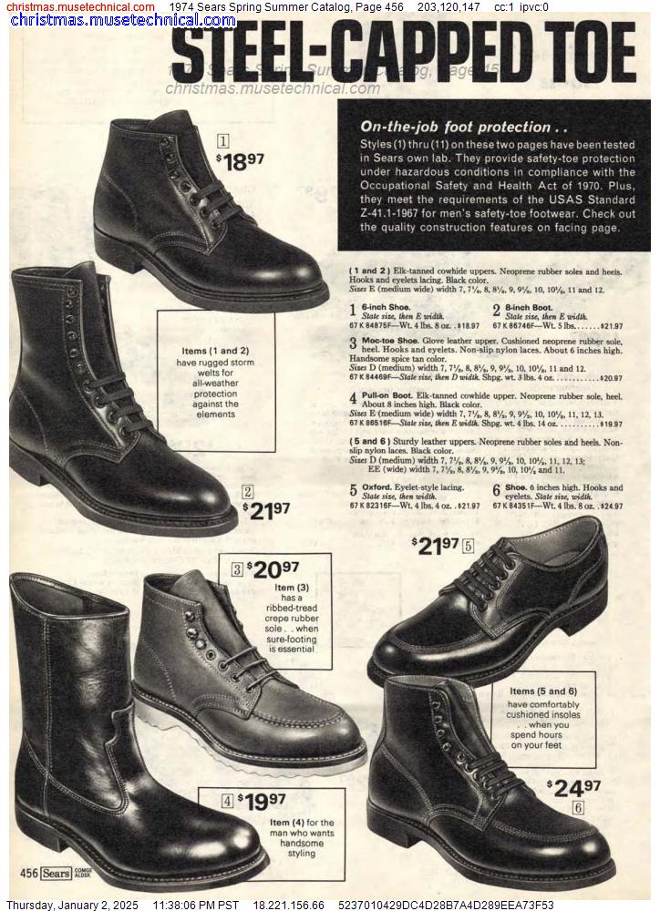 1974 Sears Spring Summer Catalog, Page 456