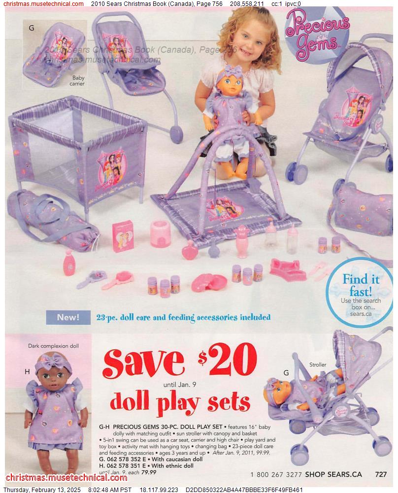 2010 Sears Christmas Book (Canada), Page 756