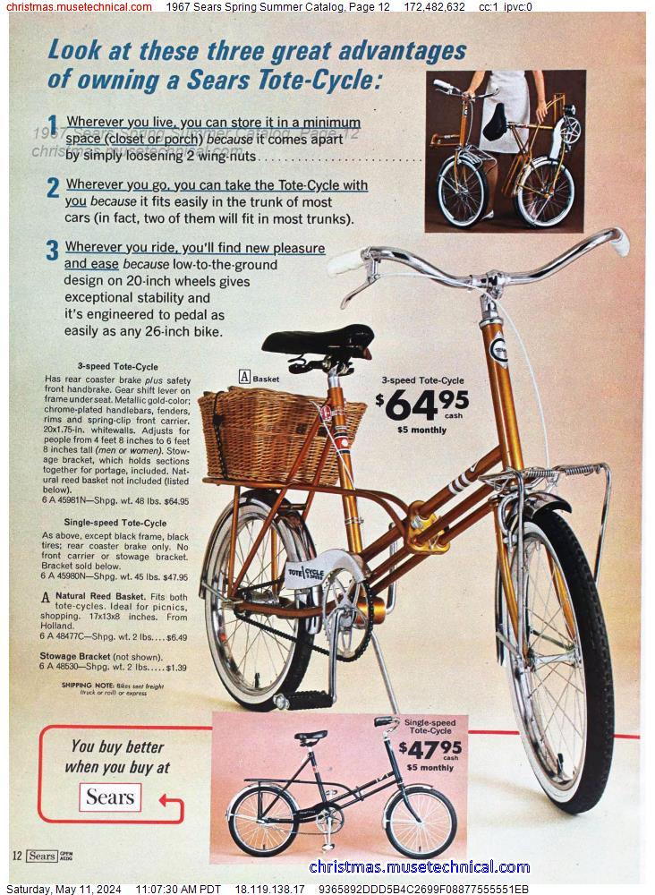 1967 Sears Spring Summer Catalog, Page 12