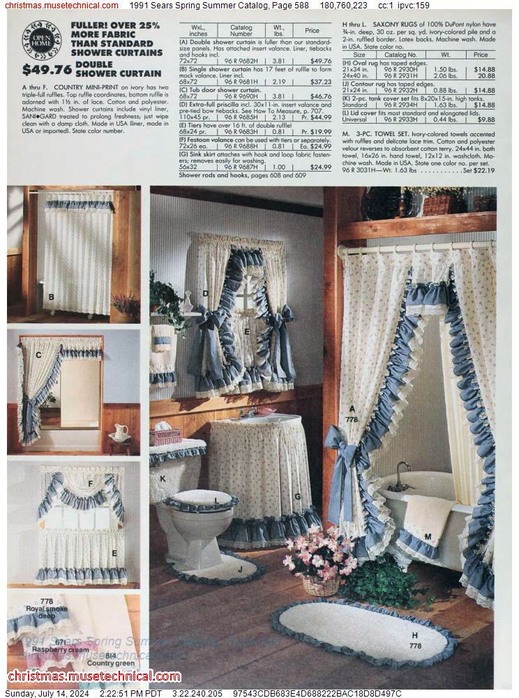 1991 Sears Spring Summer Catalog, Page 588