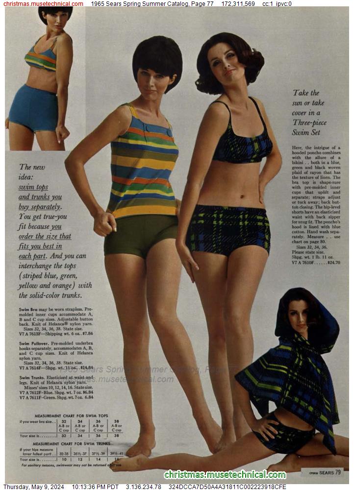 1965 Sears Spring Summer Catalog, Page 77