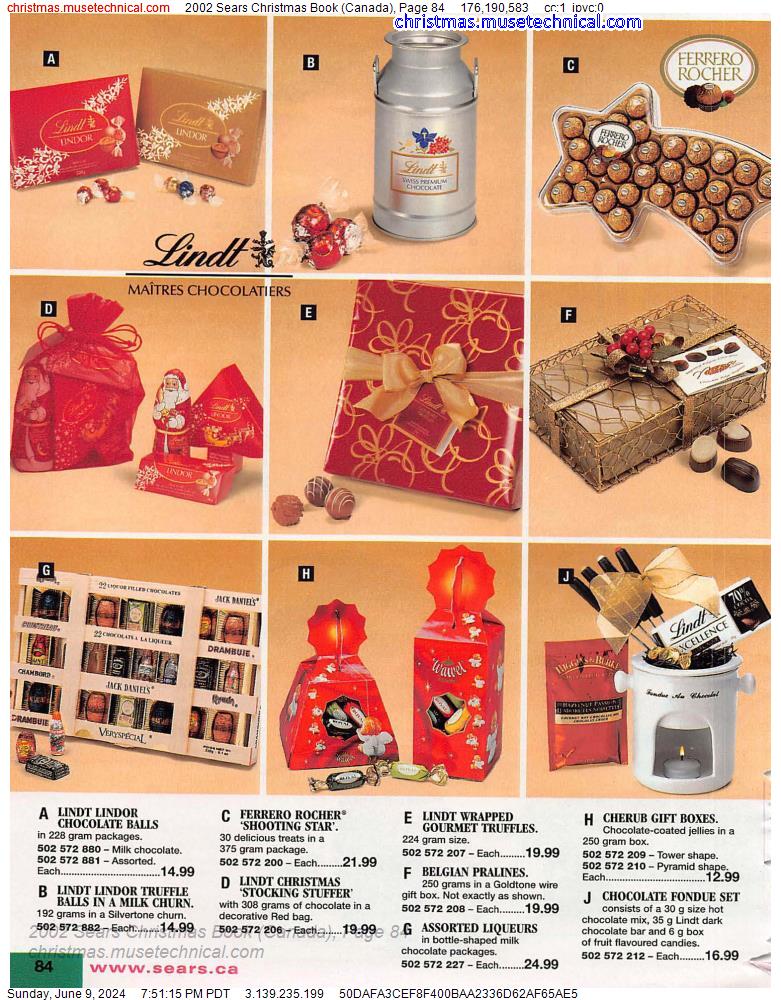 2002 Sears Christmas Book (Canada), Page 84
