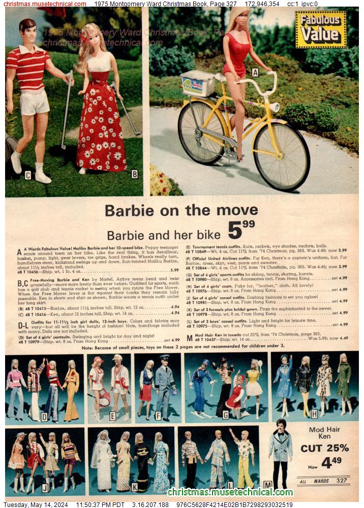 1975 Montgomery Ward Christmas Book, Page 327