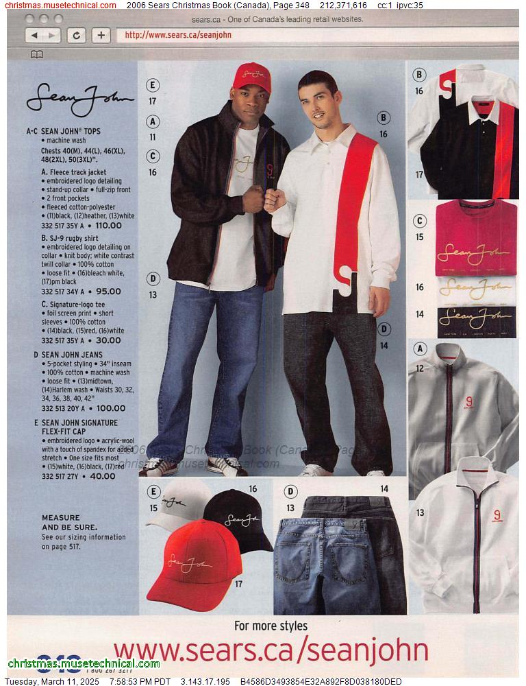 2006 Sears Christmas Book (Canada), Page 348