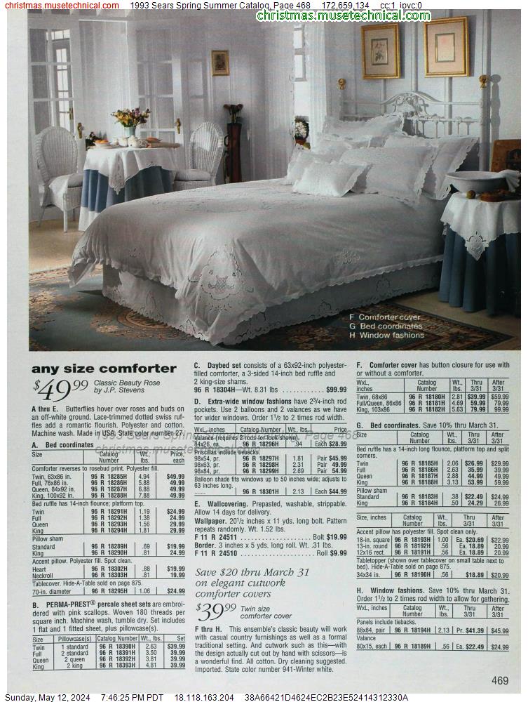 1993 Sears Spring Summer Catalog, Page 468
