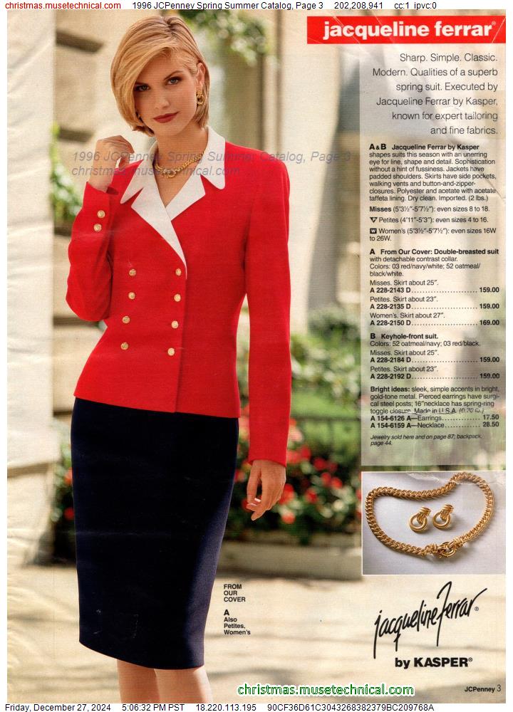 1996 JCPenney Spring Summer Catalog, Page 3